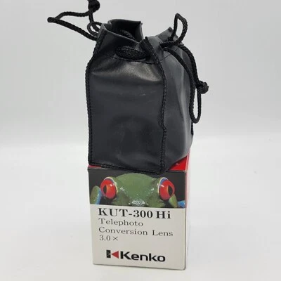 Kenko Video Tele Converter KUT-300Hi Lens 3.0X 3X for Camcorder - Image 1 of 4