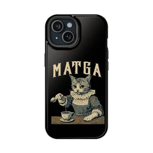 MATGA Make Aqua Tofana Great Again Vintage Cat Design Magnetic Tough Cases - Picture 1 of 113