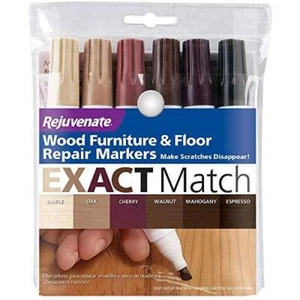 Rejuvenate New Improved Colors Wood Furniture & Floor Repair Markers Make - Picture 1 of 7