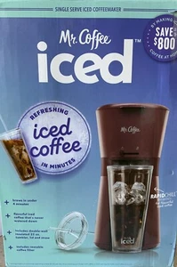 Mr. Coffee Eiskaffeemaschine mit Mehrwegbecher und Kaffeefilter - Bild 1 von 1