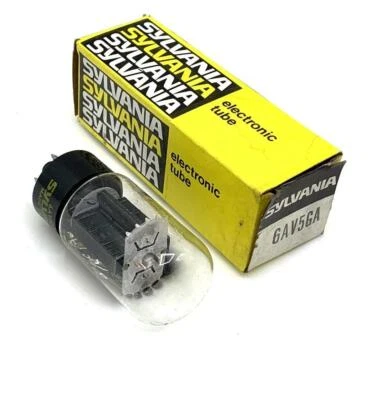 Tubo electrónico Sylvania 6AV5GA Foto 1 de 2