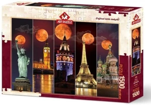 Art Puzzle Jigsaw Puzzle 1500 Pieces Blood Moon - Picture 1 of 2