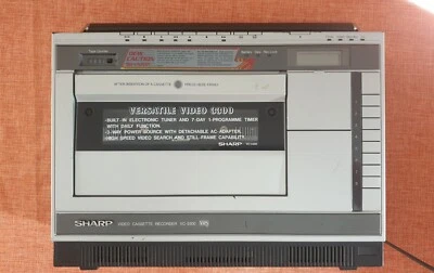 Sharp Video Cassette Recorder Vc-3300, Vintage Raro.LEGGI DESCRIZIONE - Immagine 1 di 4