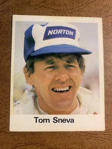 TOM SNEVA 1979 Avalon Hill USAC Indianapolis 500 Game Card  D - Picture 1 of 2