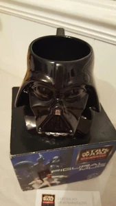 STAR WARS DARTH VADER MUG 1997 CERTIFICATE OF AUTHENTICITY APPLAUSE BNIB - Picture 1 of 10