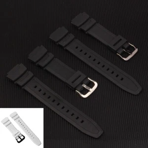 Silcone Wrist Watch Strap Replacement Band For AE1200 1000W SGW500/400H AQ-s810W - Picture 1 of 10