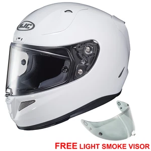 HJC RPHA 11 - Blanco Perla - Incluye visera de humo ligera gratuita - Imagen 1 de 8