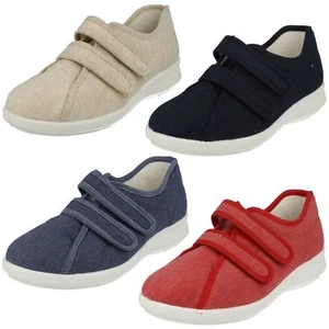 Ladies Easy B Canvas Shoes 'Celene' - Picture 1 of 37