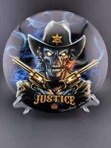 NEW Dynamic Discs "Zombie Sheriff" Justice - Brian Allen Signed - #8/50 - !RARE! - Picture 1 of 3