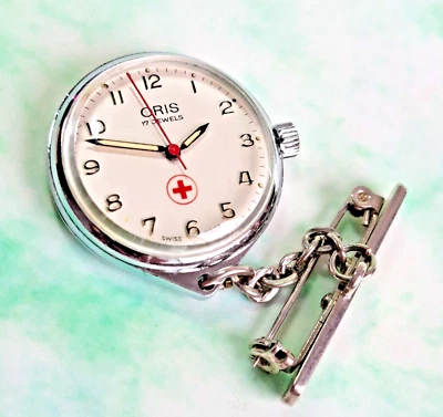 Reloj Enfermera ORIS Vintage... Cuerda Manual Mecánica Foto 1 de 4