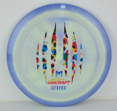 ⚪️🔴🔵 WONDERBREAD, Discraft Swirly ESP Athena, 6x CLAW, Paul McBeth, 174g - Image 1 of 4
