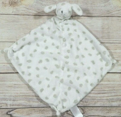 Angel Dear плюшевый далматин щенок собака ребенок милый безопасности одеяло белый серый точек - Изображение 1 из 4