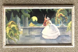 LOVES SIESTA FOX ORIGINAL FRAMED LITHO PRINT 1928 BORIN CHICAGO - Picture 1 of 5