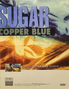 Sugar 2012 Copper Blue Deluxe promo poster Bob Mould Husker Du NEW old stock - Picture 1 of 1