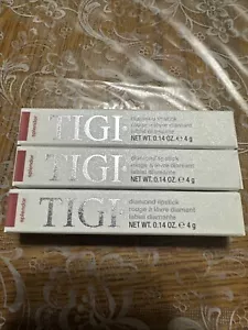 Lot Of 3 TIGI DIAMOND LIPSTICK, 0.14 OZ NIB “Splendor” - Picture 1 of 4