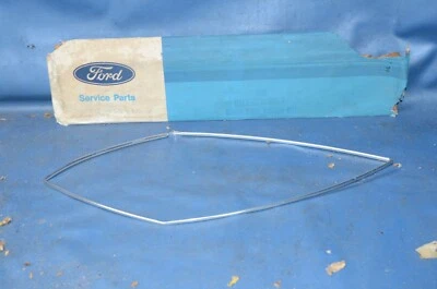 NOS 1971-1976 Ford Pinto 2 puertas PROTECTORES DE BORDE DE PUERTA D1FZ-6220910-A Protector de moldura OEM Foto 1 de 4