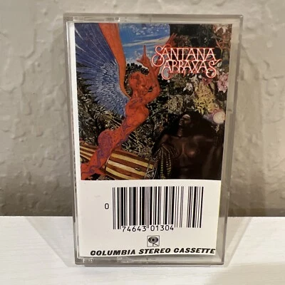 VINTAGE SANTANA ABRAXAS CASSETTE TAPE PCT30130 TESTED FREE SHIPPING - Image 1 of 4
