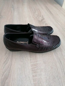  Florett Damen Slipper Bordeaux EU 40 - Bild 1 von 8