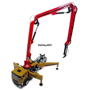 1:60 Concrete Pump Truck Toy Model Diecast Construction Vehicle Toys for Kids - Picture 1 of 9
