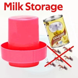 1 Set Condensed Milk Container Storage with Cover – Random Color - Picture 1 of 4