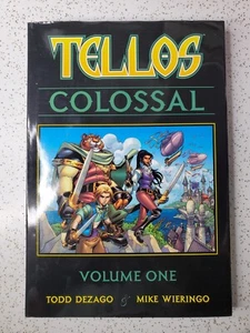 TELLOS COLOSSAL Volume One Todd Dezago Hardcover Mike Wieringo 2007 - Picture 1 of 9
