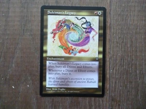MTG 1 x Suleiman's Legacy rare Visions Magic The Gathering card - Picture 1 of 1