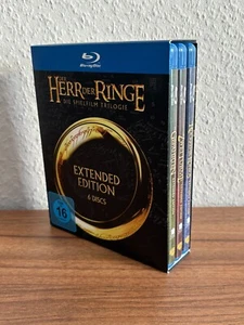 Der Herr der Ringe Trilogie – Extended Edition – Blu-ray-Discs im Sammelschuber - Bild 1 von 2