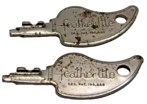 2 maletas de equipaje Presto Featherlite Key #1742 #MT-46 - Imagen 1 de 6