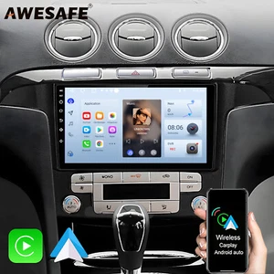 Für Ford S-Max WA6 2007-2015 Carplay Android 14 Autoradio GPS NAVI WIFI SWC DAB+ - Bild 1 von 13