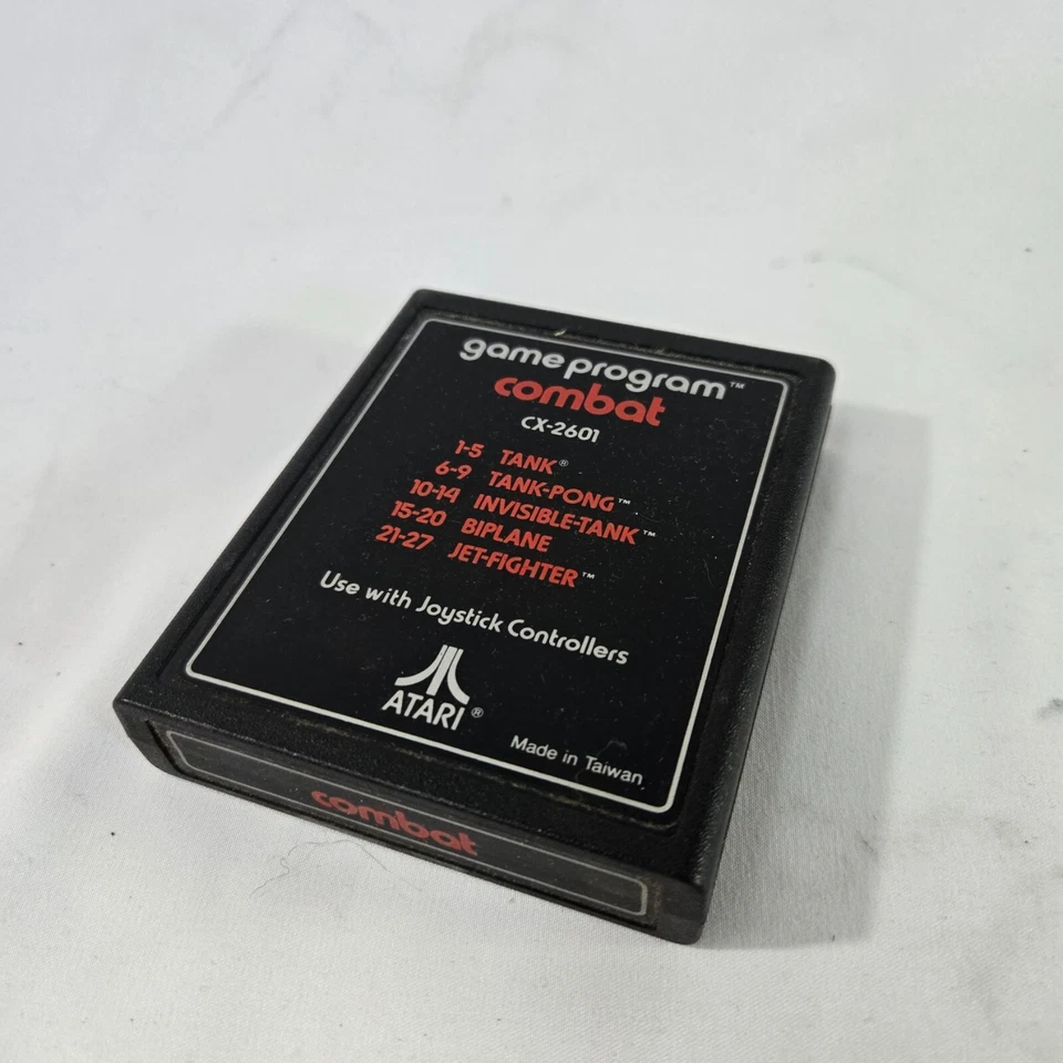 Combat (Atari 2600, 1977) Game Cartridge - Image 1 of 1