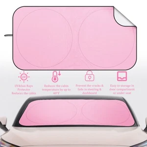 Parasol Coche Ford - Cubierta de Parabrisas UV Plegable para Ventana Delantera | Bloquea Calor - Imagen 1 de 8