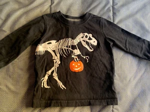 Carter’s Halloween Dinosaur Shirt Baby Boy 18m - Picture 1 of 3