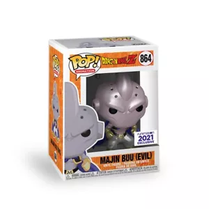 Funko POP! Dragon Ball Z Majin Buu Evil Metallic #864 Funimation 2021 DBZ Daima - Imagen 1 de 4