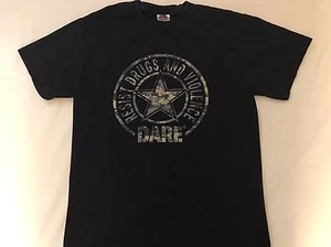 T-shirt Osare resistere alla droga e alla violenza taglia media - Foto 1 di 2