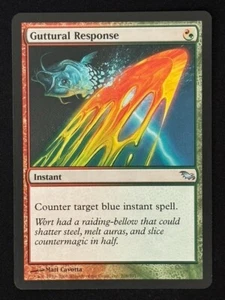 1x MTG Guttural Response - Shadowmoor (SHM) #208 - Magic the Gathering - Foto 1 di 2