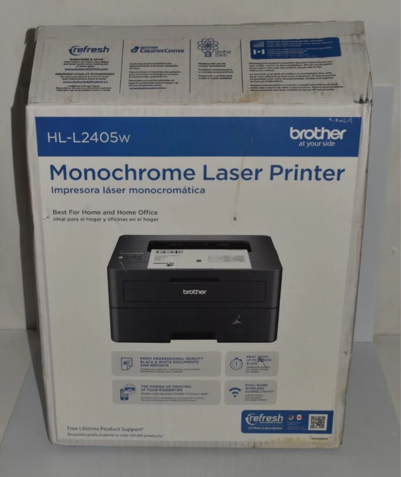Brother HL-L2405W Wireless Compact Monochrome Laser Printer- NEW? (XHR72) - Image 1 of 4