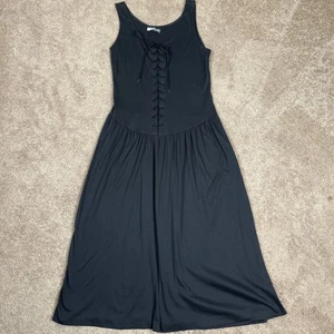 Vestido Sunshine Starshine Para Mujer M Negro Encaje Corpiño Pirata Bruja Gótico Juegos con disfraces - Imagen 1 de 7