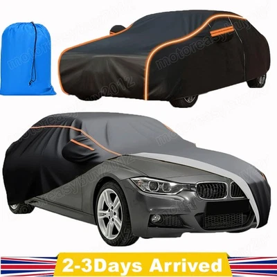 Waterproof Car Cover 6 Layer Heavy Duty Cotton Lined UV Protection Multiple Size - Image 1 of 4