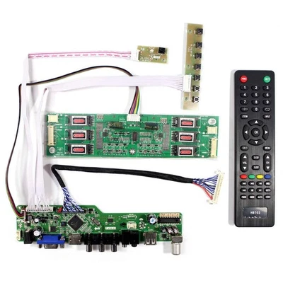 TV VGA AV USB LCD Driver Board for 20.1" M201UN02 LTM201U1-L01 1600x1200 5V LCD - Image 1 of 3