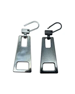 Tiralampo cursore cerniera metallo geometrico con gancio apribile 35x15 mm MRB-1 - Imagen 1 de 9