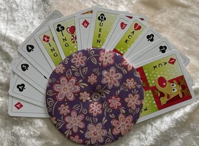 For Dexterity Disability, Aging Hands HANDMADE BEAUTIFUL playing Cards Holder - Bild 1 von 3