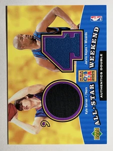 2004-05 Upper Deck All-Star Weekend Authentics Dual #KH Kyle Korver/Jarvis Hayes - Picture 1 of 2