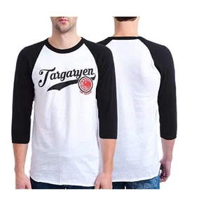 HBO Game Of Thrones Targaryen Adult Raglan Shirt - Picture 1 of 1