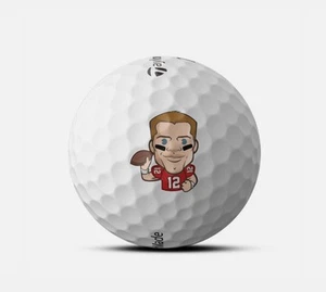 Limited Edition Tom Brady Tampa Bay Bucks Taylormade TP5 Golf Balls 3balls ✅ NEW - Picture 1 of 7