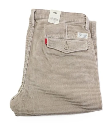 Levi's Premium XX Chino Authentic Straight Fit Corduroy Pants Men's Sizes - Image 1 of 4