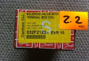 Danfoss 032F2123 EVR10 Válvula electromagnética de 1/2\" con bobina de 230V - Imagen 1 de 2