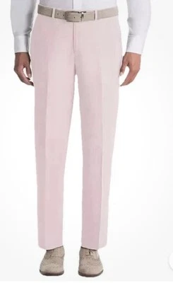 Pantalones de lino LAUREN RALPH LAUREN para hombre etiqueta negra ultraflex ajuste clásico 34W X 34L Foto 1 de 4