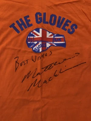 Matthew Macklin [Boxing WBA Middleweight Challenger] Signed T-Shirt - Image 1 of 4