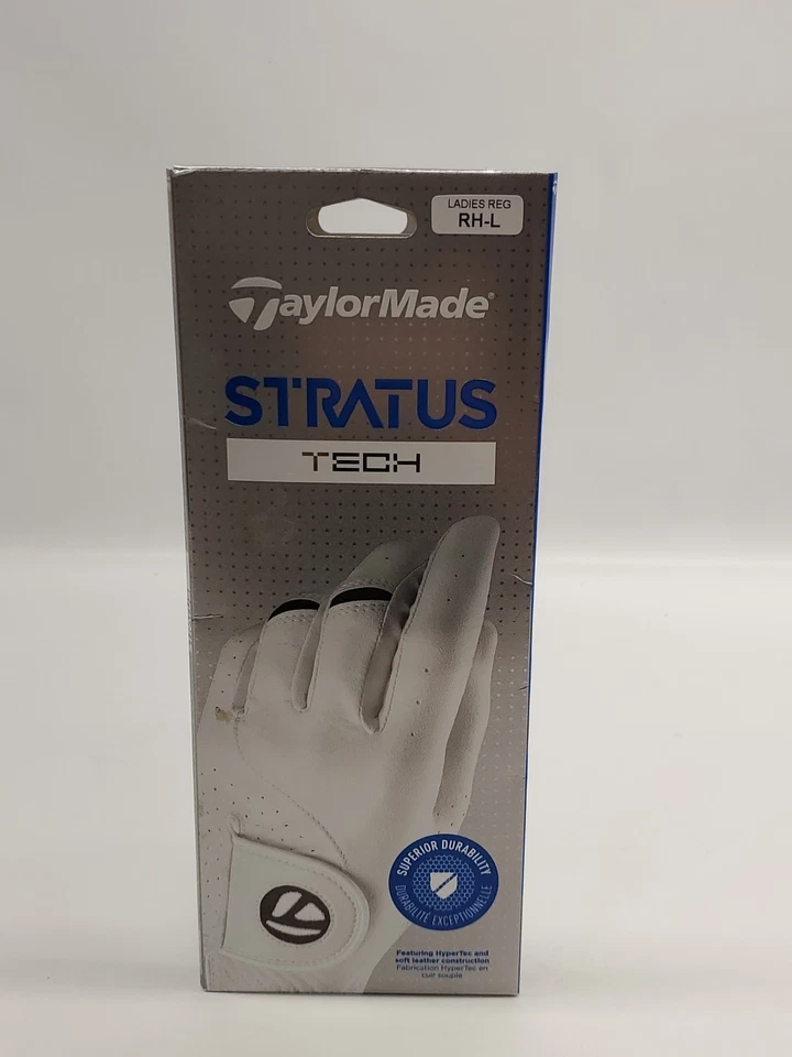 2020 TaylorMade Women Stratus Tech Golf Gloves Regular White RH Large