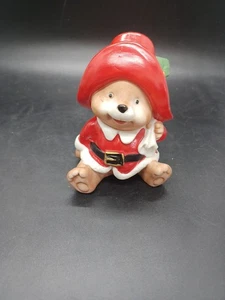 Homco #5600 Weihnachtsvater als Weihnachtsbär Figur - Bild 1 von 9